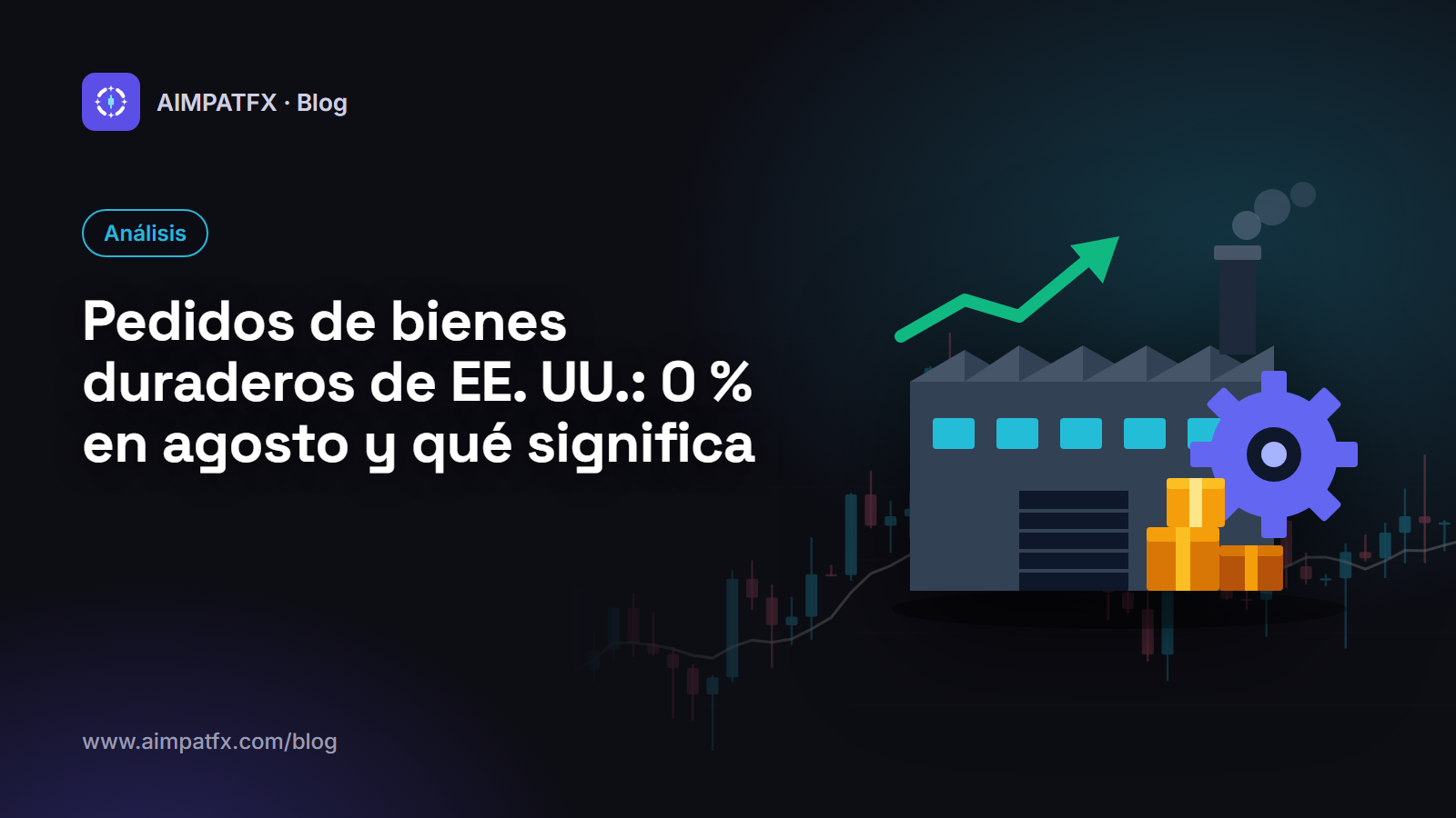Pedidos de bienes duraderos de EE. UU.: 0 % en agosto y qué significa